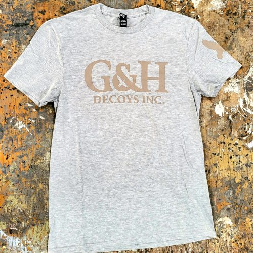 G&H t-shirt tee shirt grey